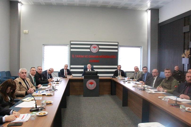 Edirne İl Su Kurulu Toplantısı Gerçekleştirildi