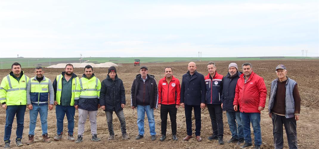 Edirne Merkez Eskikadın Köyü’nde Mera Islah Çalışmaları Devam Ediyor 