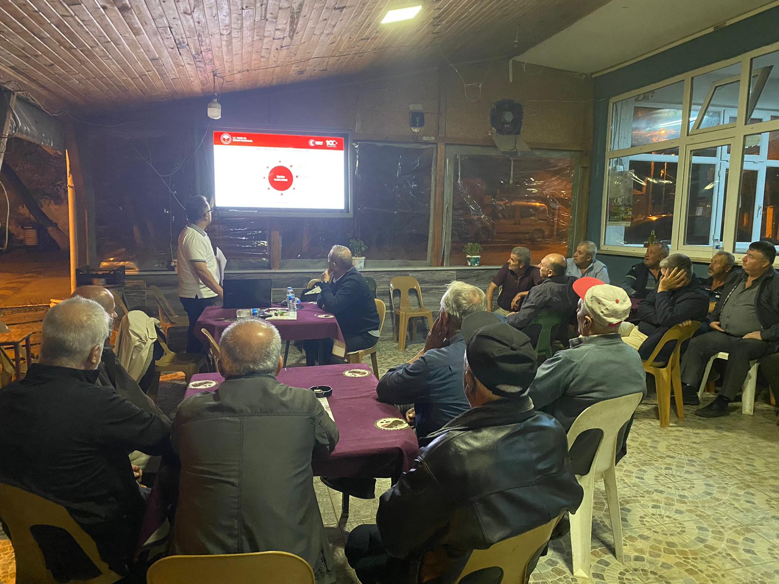 Gece Eğitimleri Köylerimizde Devam Ediyor