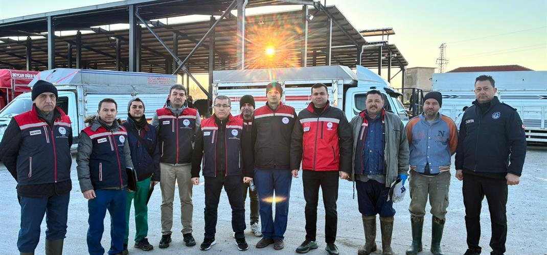 Havsa Canlı Hayvan Pazarı’nda Denetim Yapıldı