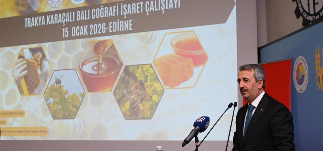 Trakya Karaçalı Balı Coğrafi İşaret Çalıştayı Düzenlendi 