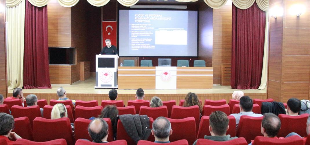 Veteriner Hekimlerimize Hizmet İçi Eğitim Gerçekleştirildi